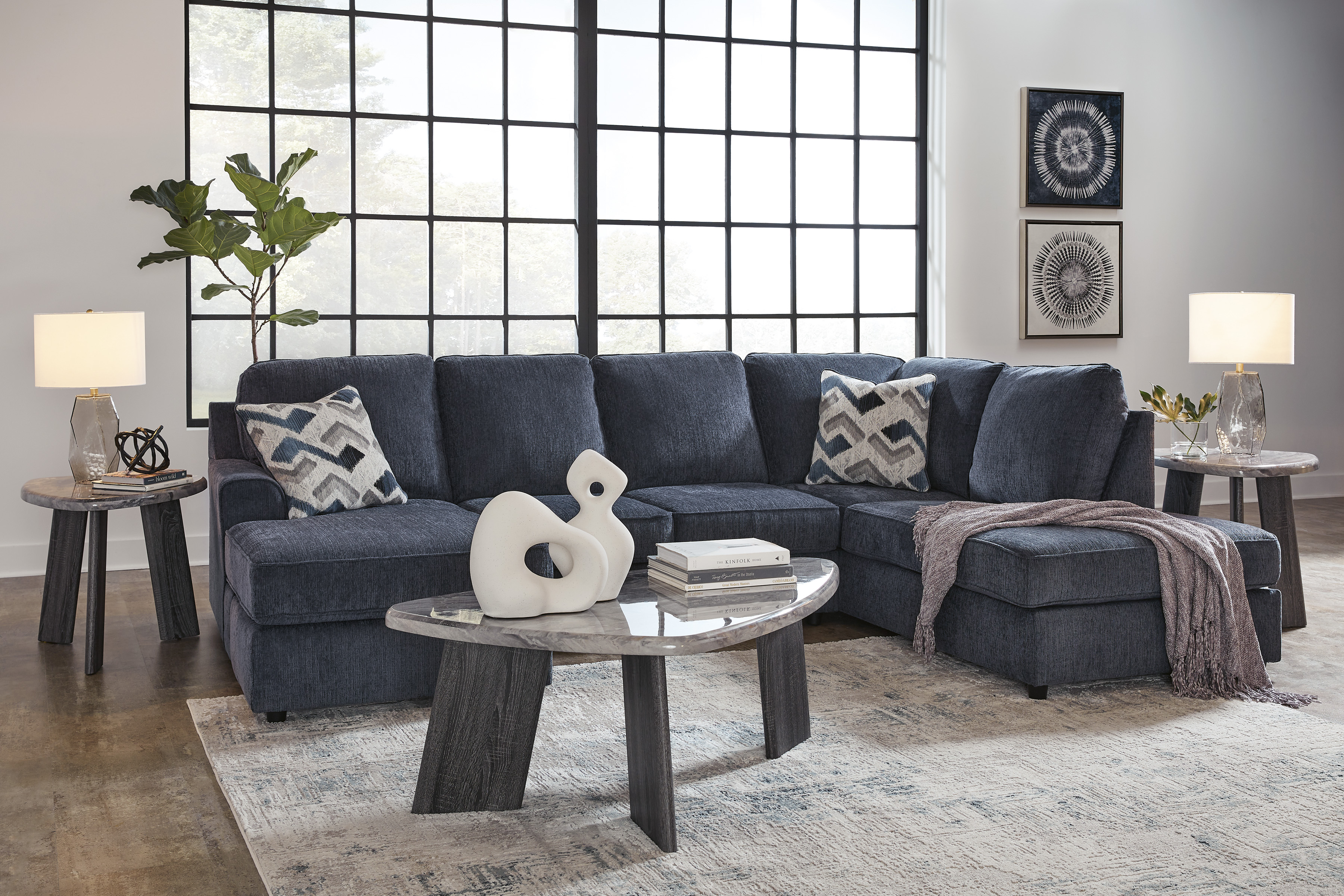 Oliver 2 Piece Sectional Sofa